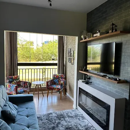 Apartamento Novissimo Top Com Lareira Campos do Jordao Exterior photo